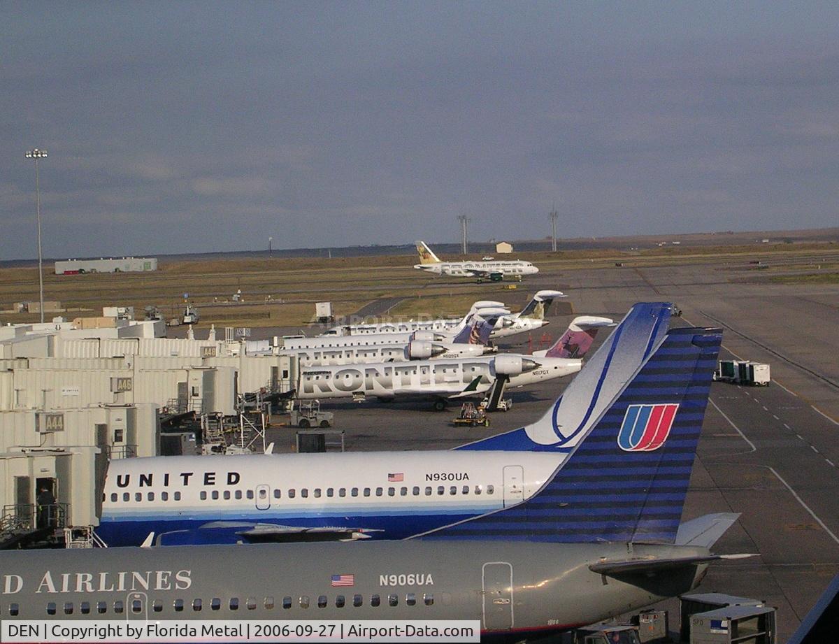 Denver International Airport (DEN) - Concourse A from bridge