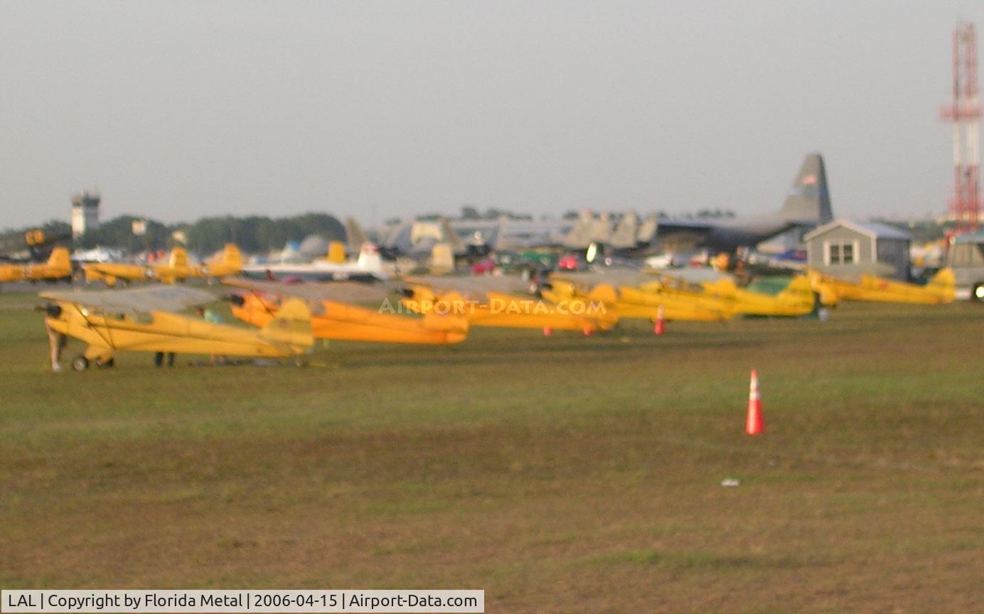 Lakeland Linder Regional Airport (LAL) - J3 Cubs lined up