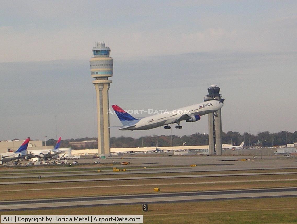 Hartsfield - Jackson Atlanta International Airport (ATL) - Two towers of ATL