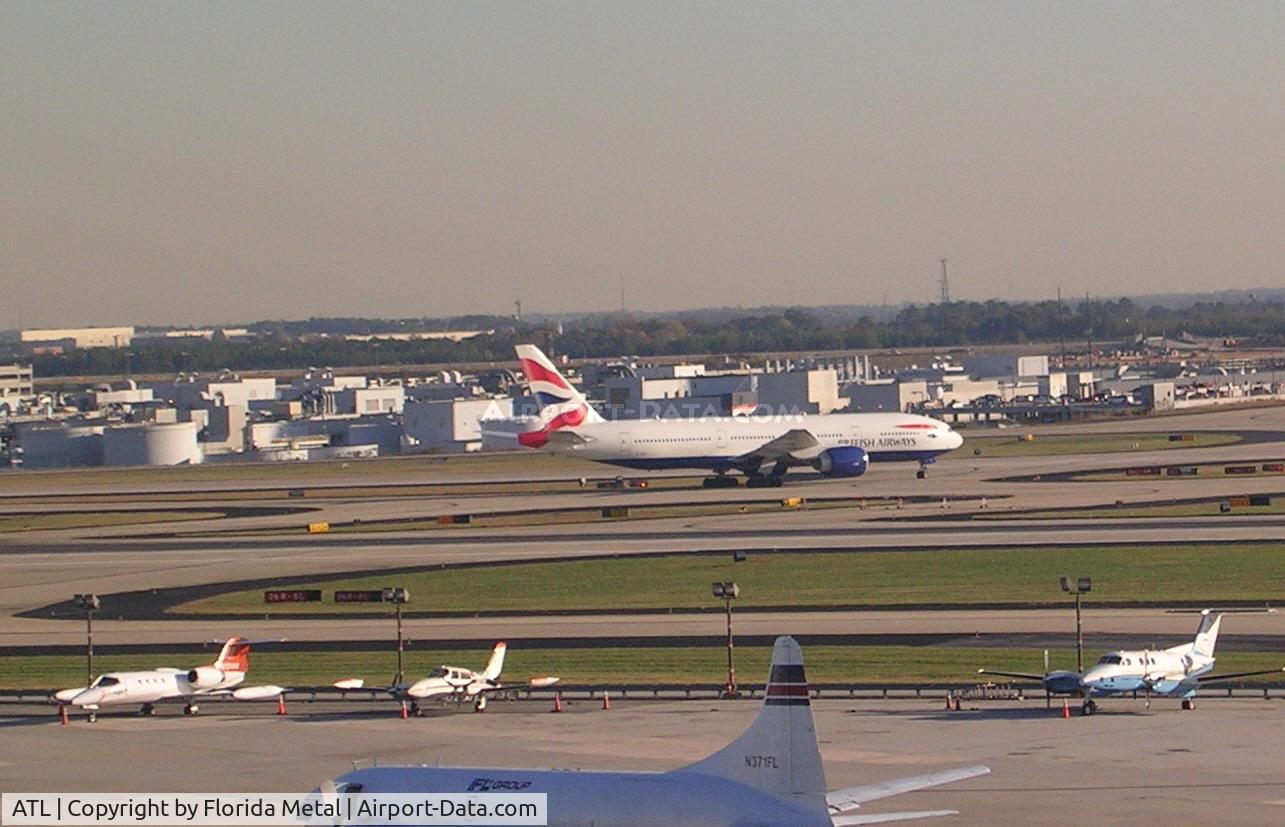 Hartsfield - Jackson Atlanta International Airport (ATL) - BA just landed