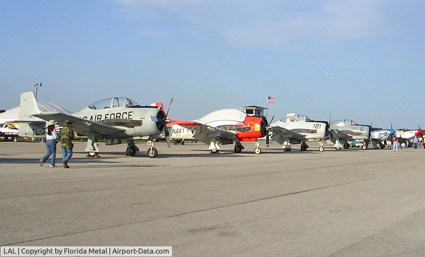 Lakeland Linder Regional Airport (LAL) - Trojans lined up