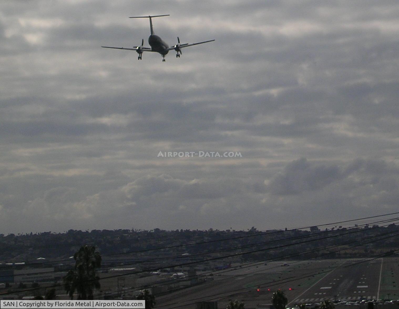 San Diego International Airport (SAN) - Mission Hills view