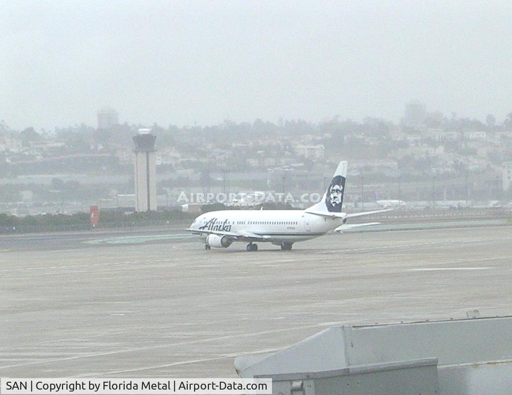 San Diego International Airport (SAN) - Alaska Air on San Diego ramp