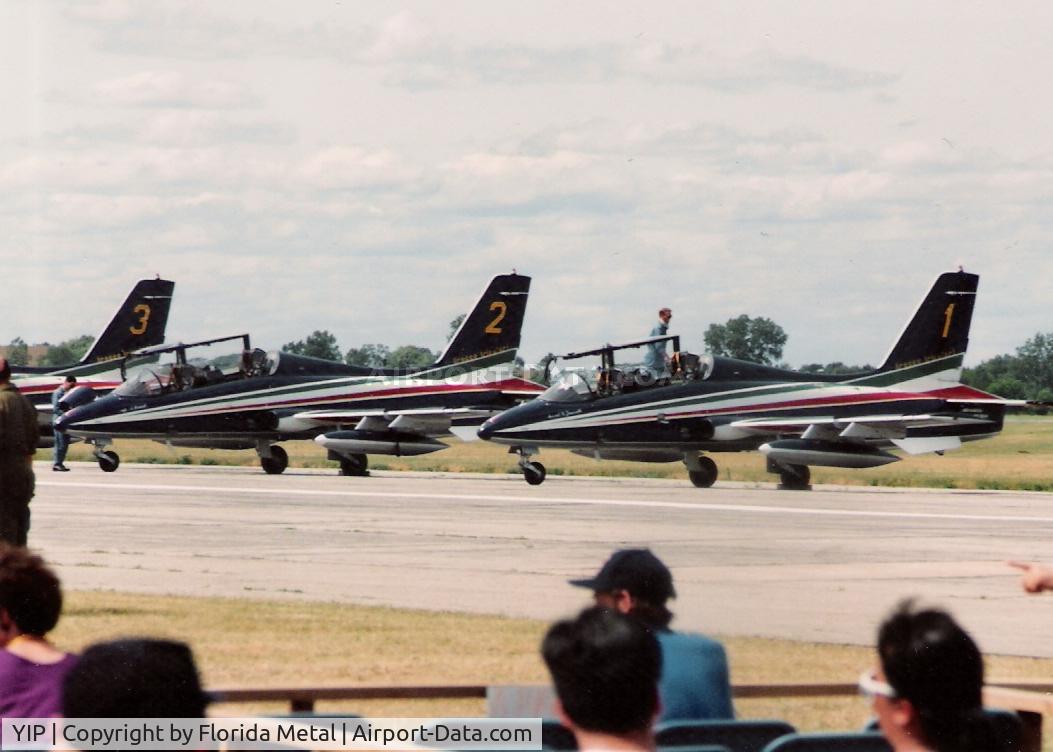 Willow Run Airport (YIP) - Frecce Tricolori at Willow Run