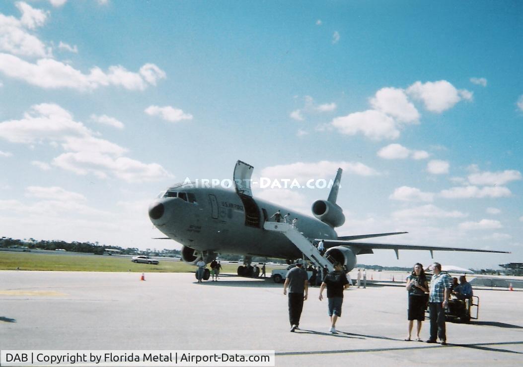 Daytona Beach International Airport (DAB) - KC-10 on ramp at DAB