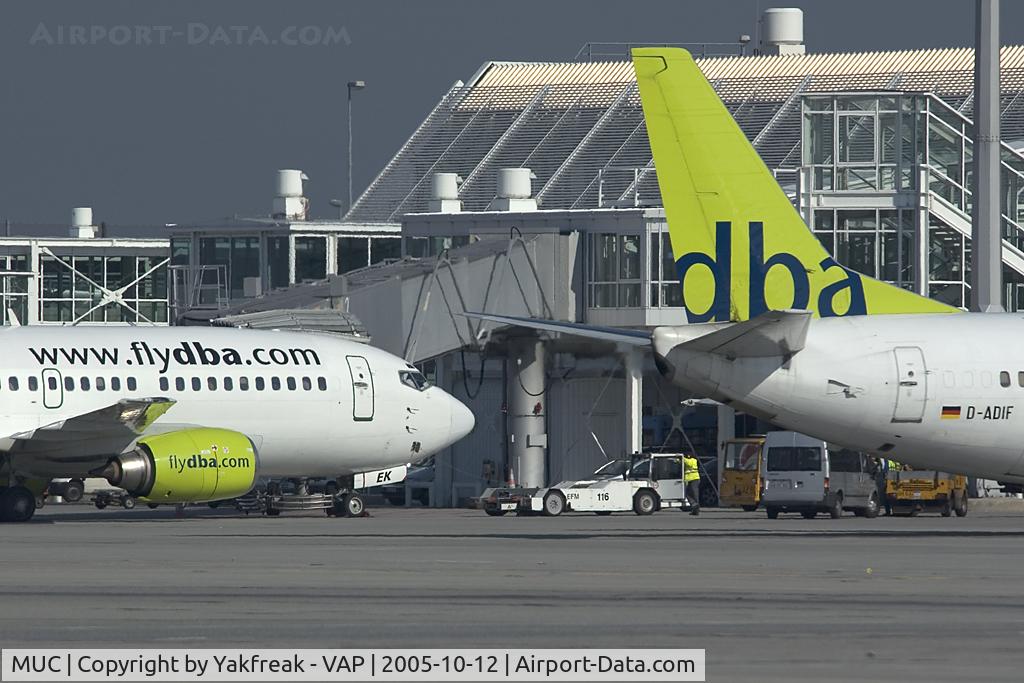 Munich International Airport (Franz Josef Strauß International Airport), Munich Germany (MUC) - DBA Boeing 737-300