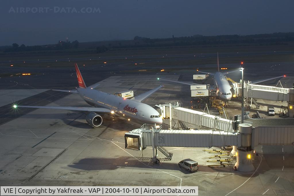 Vienna International Airport, Vienna Austria (VIE) - Lauda Air Boeing 777-200 OE-LPC