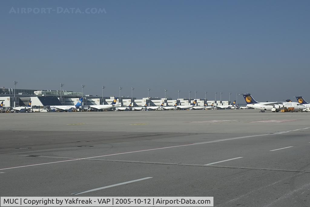 Munich International Airport (Franz Josef Strauß International Airport), Munich Germany (MUC) - Terminal overview