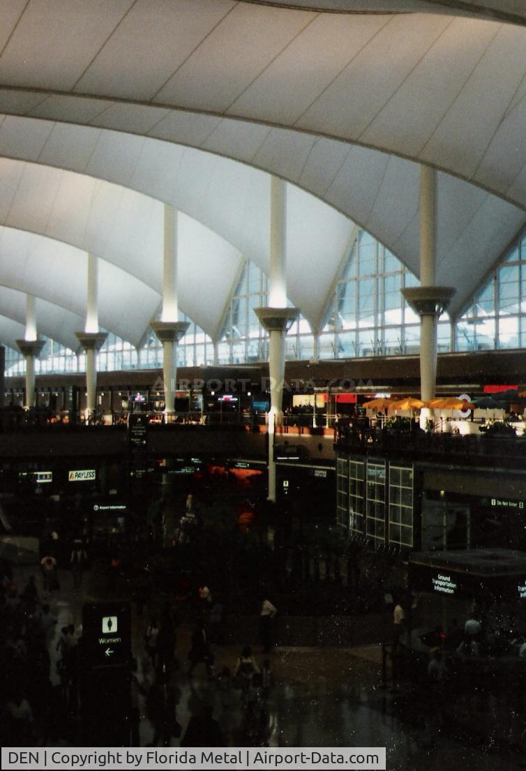 Denver International Airport (DEN) - Inside Terminal 1996