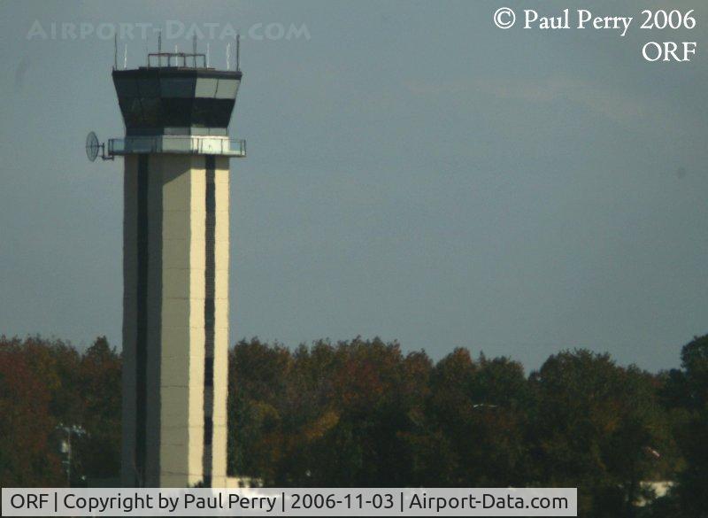 Norfolk International Airport (ORF) - The FAA control tower at Norfolk International