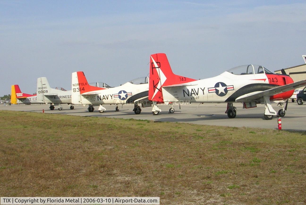 Space Coast Regional Airport (TIX) - T-28s at TIX