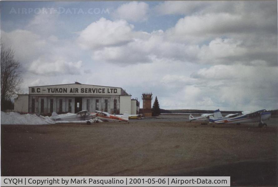 Watson Lake Airport, Watson Lake, Yukon Canada (CYQH) - Watson Lake, Yukon