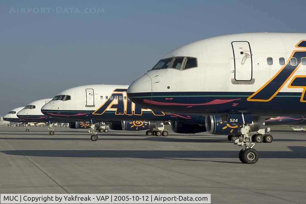 Munich International Airport (Franz Josef Strauß International Airport), Munich Germany (MUC) - American Trans Air Boeing 757-200