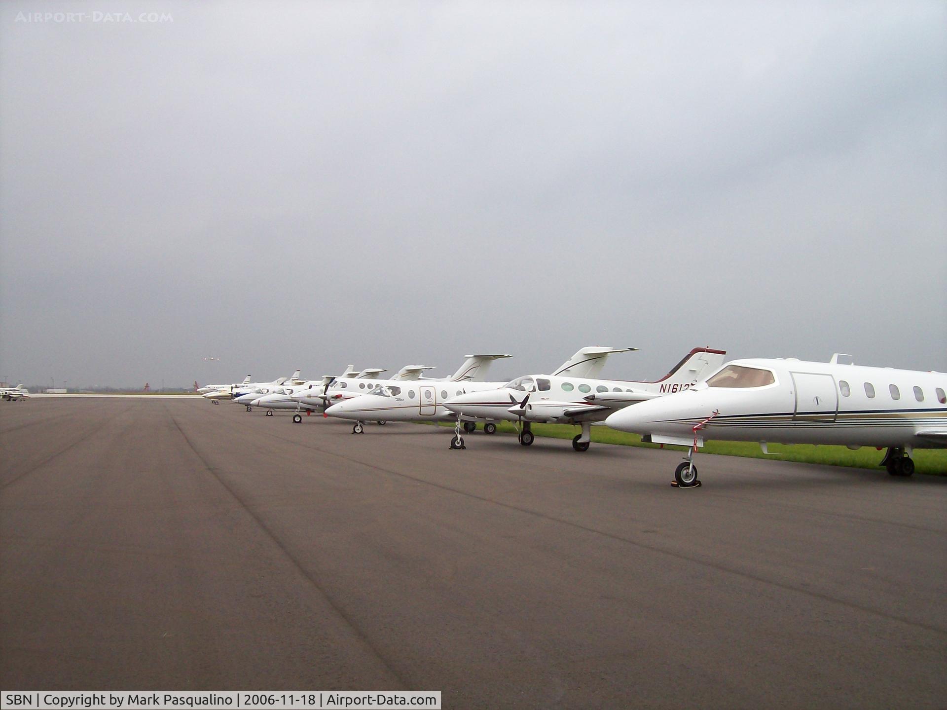 South Bend Airport (SBN) - General Aviation Ramp