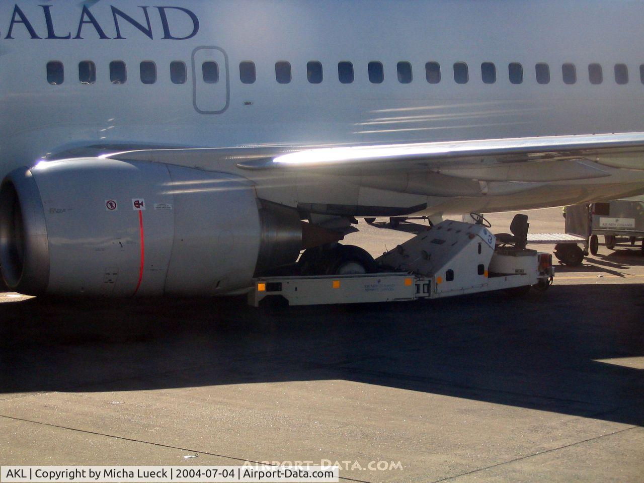 Auckland International Airport, Auckland New Zealand (AKL) - the remoteley controlled tow