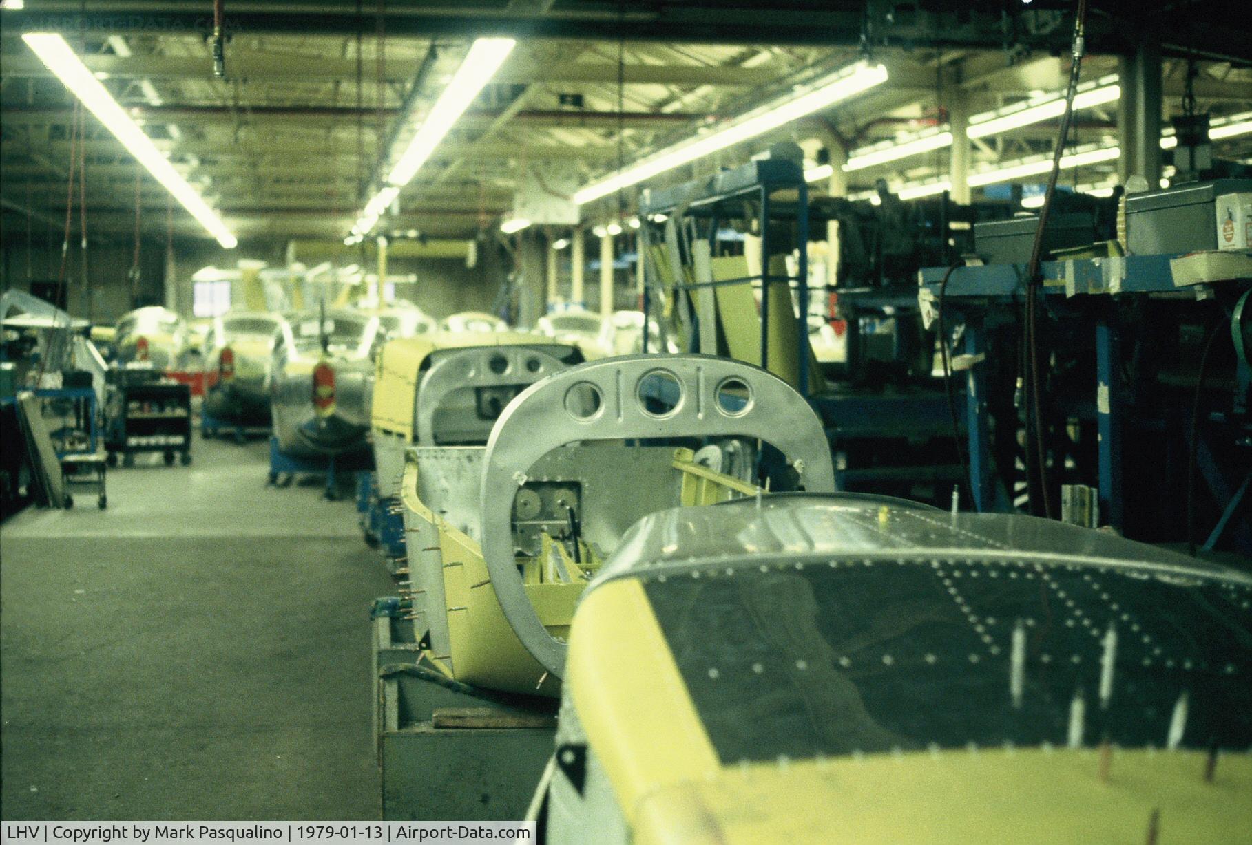 William T. Piper Memorial Airport (LHV) - Piper Tomahawk production line