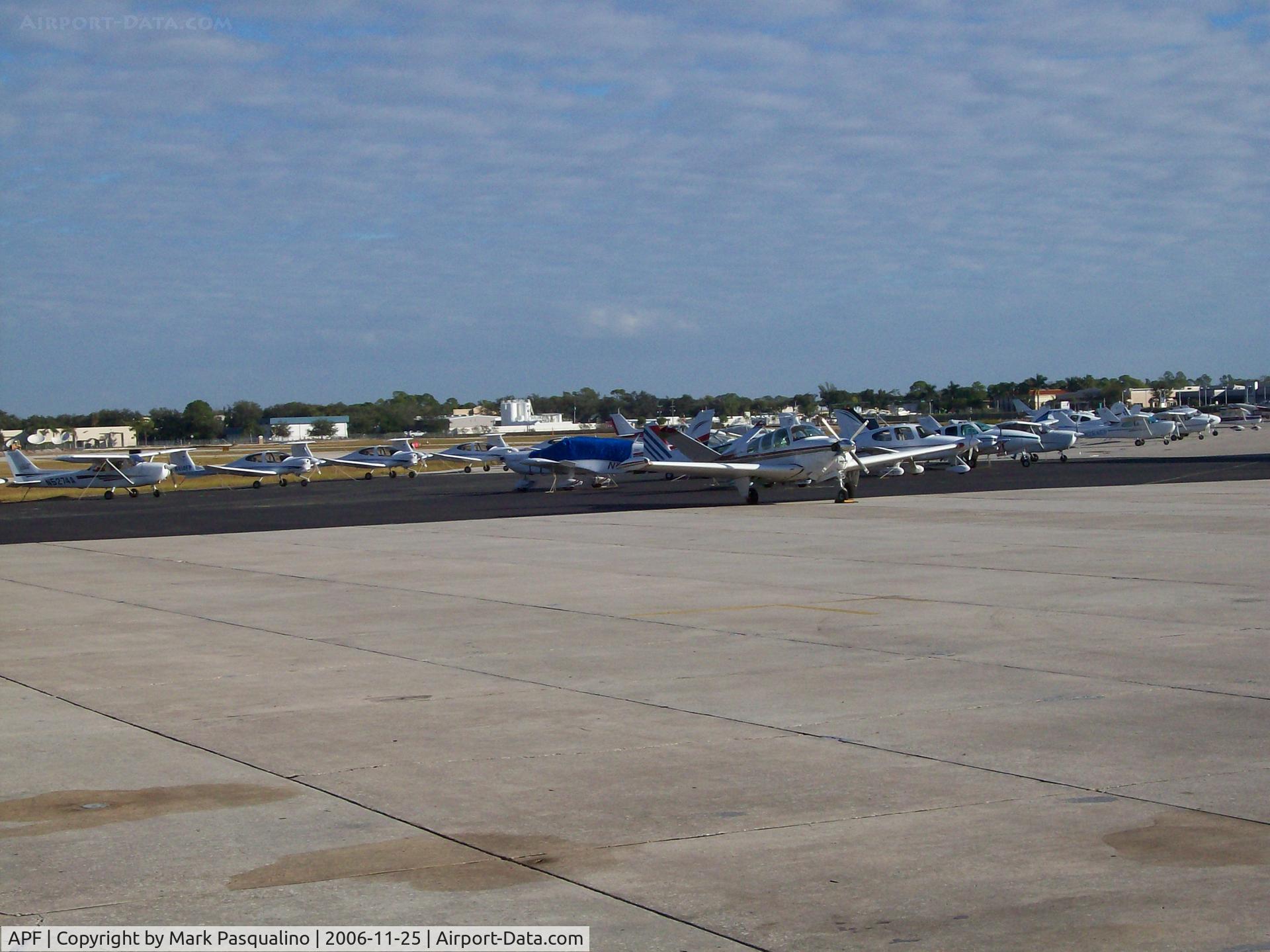 Naples Municipal Airport (APF) - General Aviation ramp