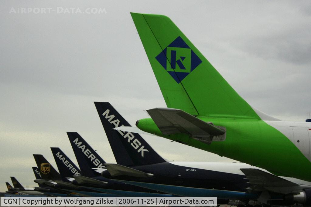 Cologne Bonn Airport, Cologne/Bonn Germany (CGN) - Tails
