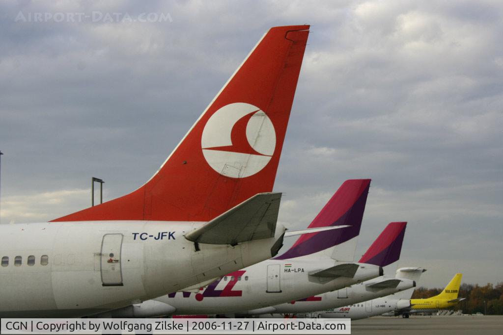 Cologne Bonn Airport, Cologne/Bonn Germany (CGN) - Tails