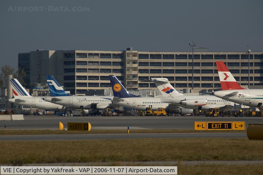Vienna International Airport, Vienna Austria (VIE) - Pier West overview