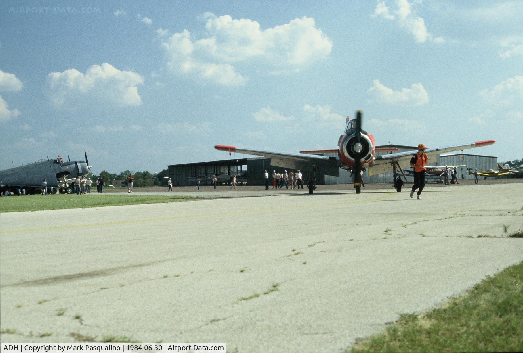 Ada Municipal Airport (ADH) - 1984 Ada airshow