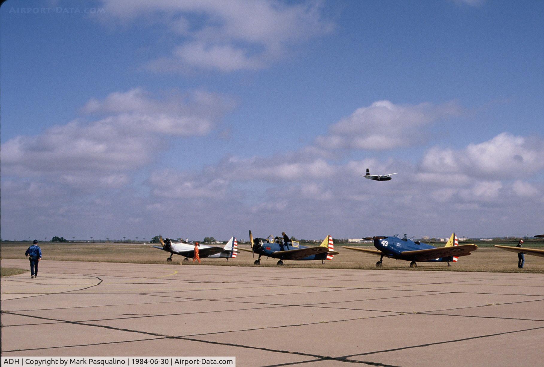 Ada Municipal Airport (ADH) - 1984 Ada airshow