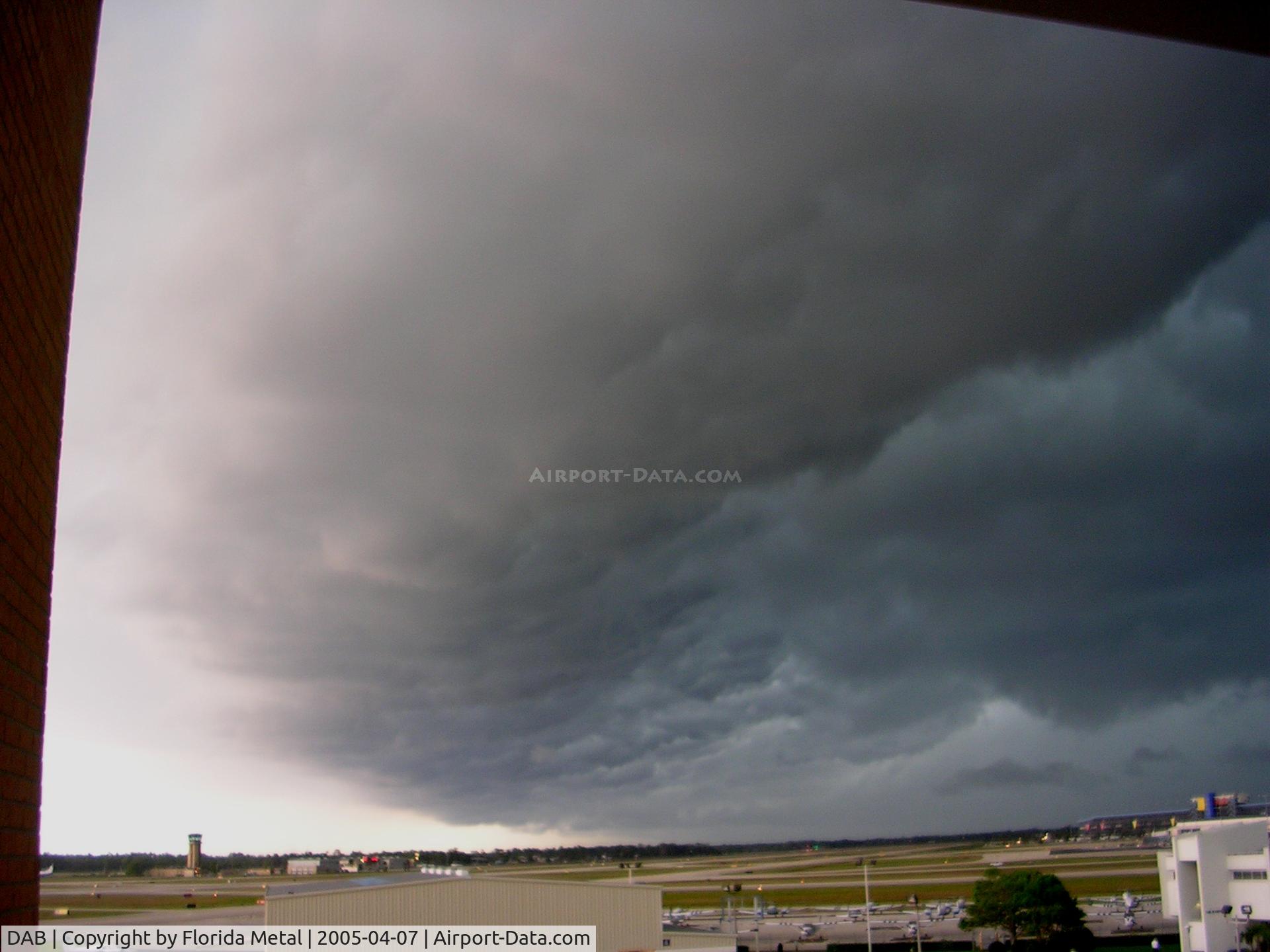 Daytona Beach International Airport (DAB) - Ugly skies over the airport