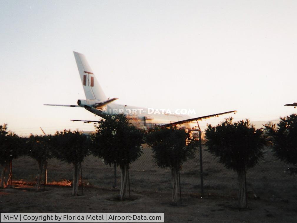Mojave Airport (MHV) - Ex Korean Air A300 at MHV