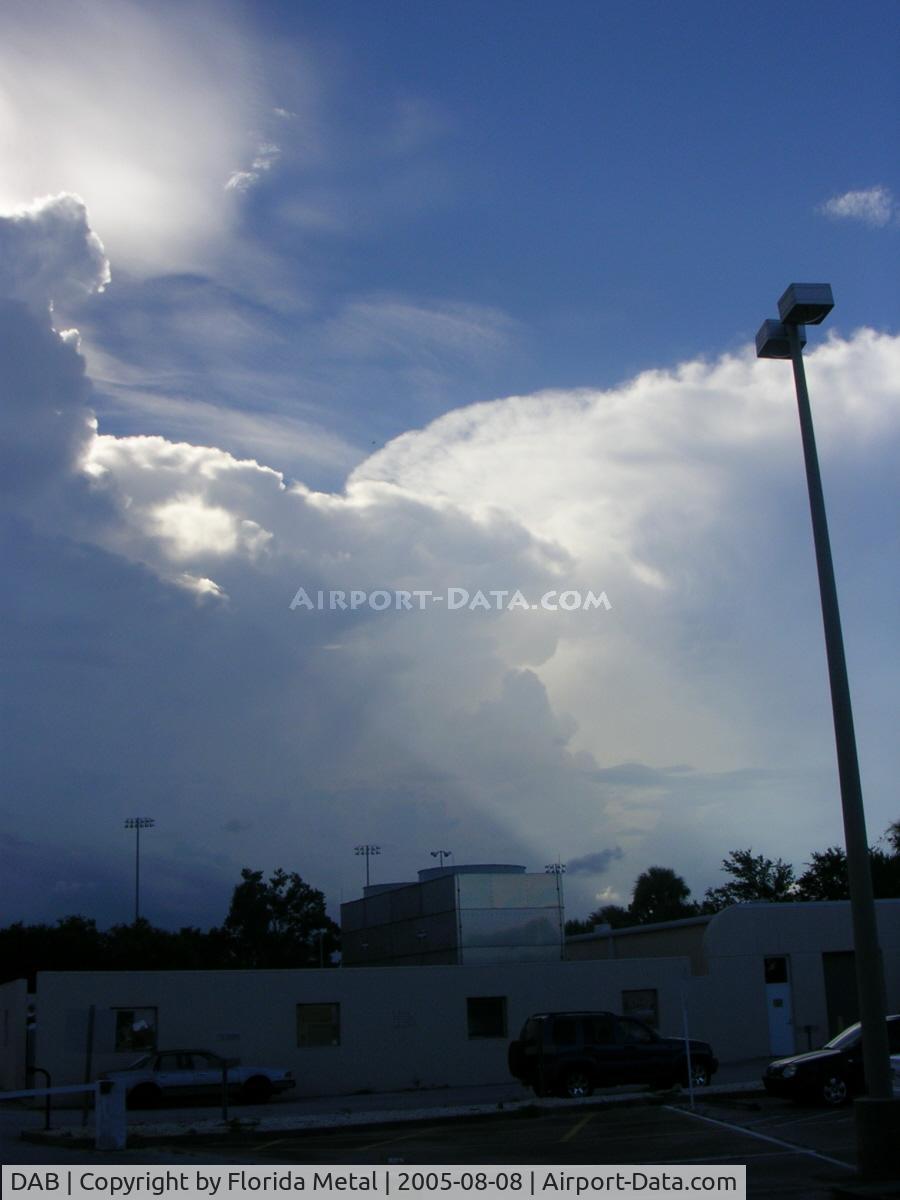 Daytona Beach International Airport (DAB) - Approaching storm taken from Daytona Beach Airport employee lot