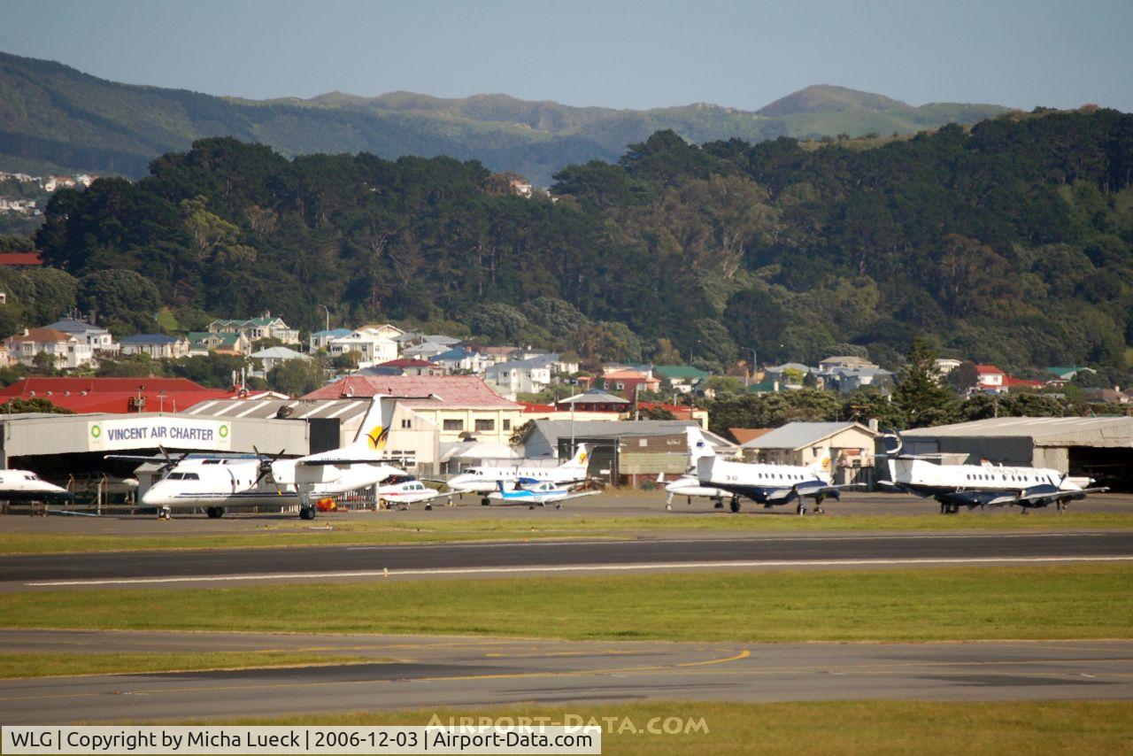 Wellington International Airport, Wellington New Zealand (WLG) - Among the aircraft parked at WLG, there are three jetstreams of bankrupt Origin Pacific