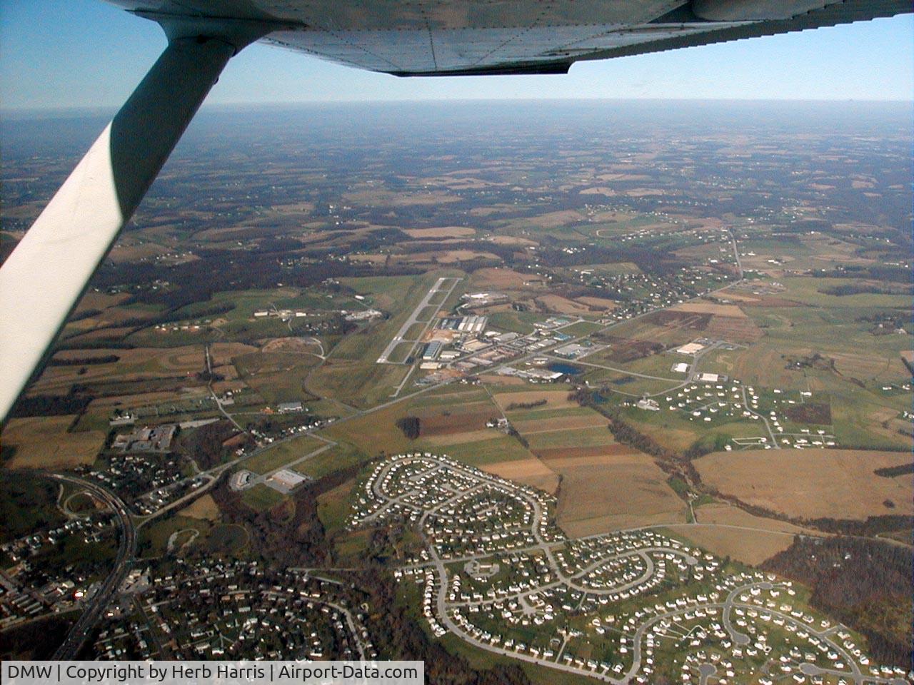 Carroll County Rgnl/jack B Poage Field Airport (DMW) - passing DMW looking north