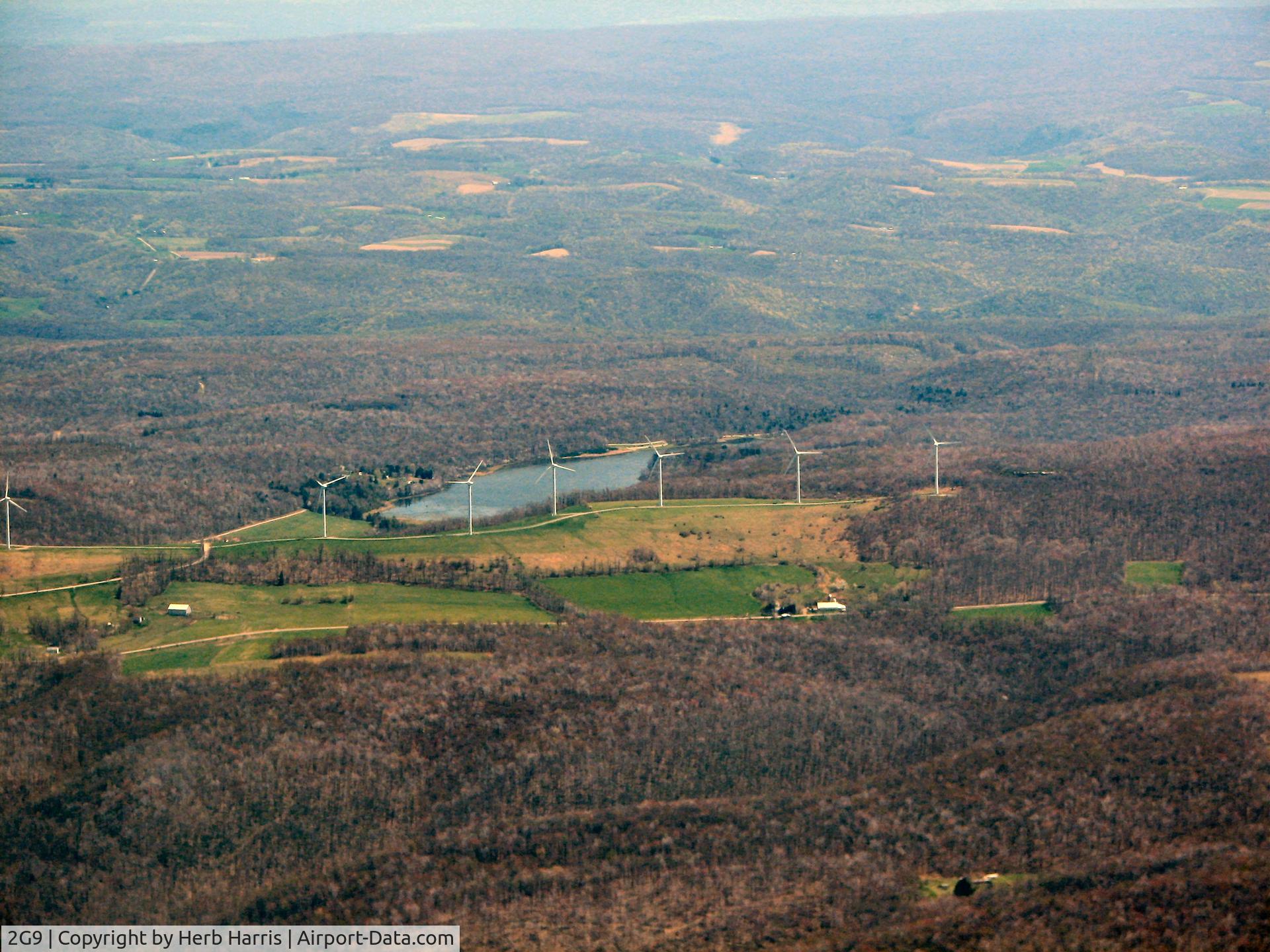 Somerset County Airport (2G9) - Clear indication that you are near the airfield -  home of the windwinds