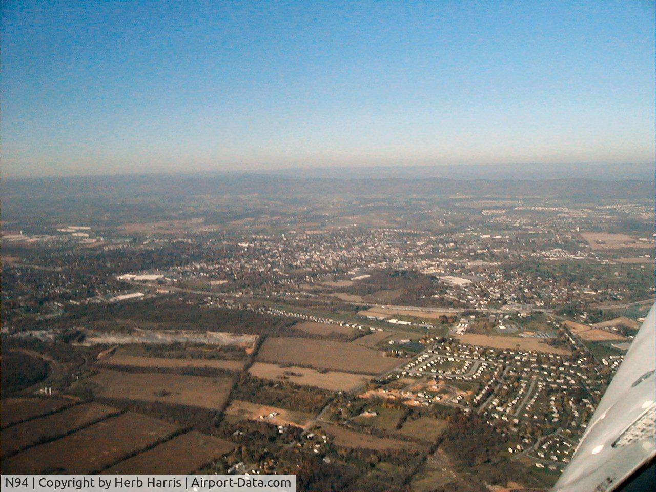 Carlisle Airport (N94) - Approaching airport - further out