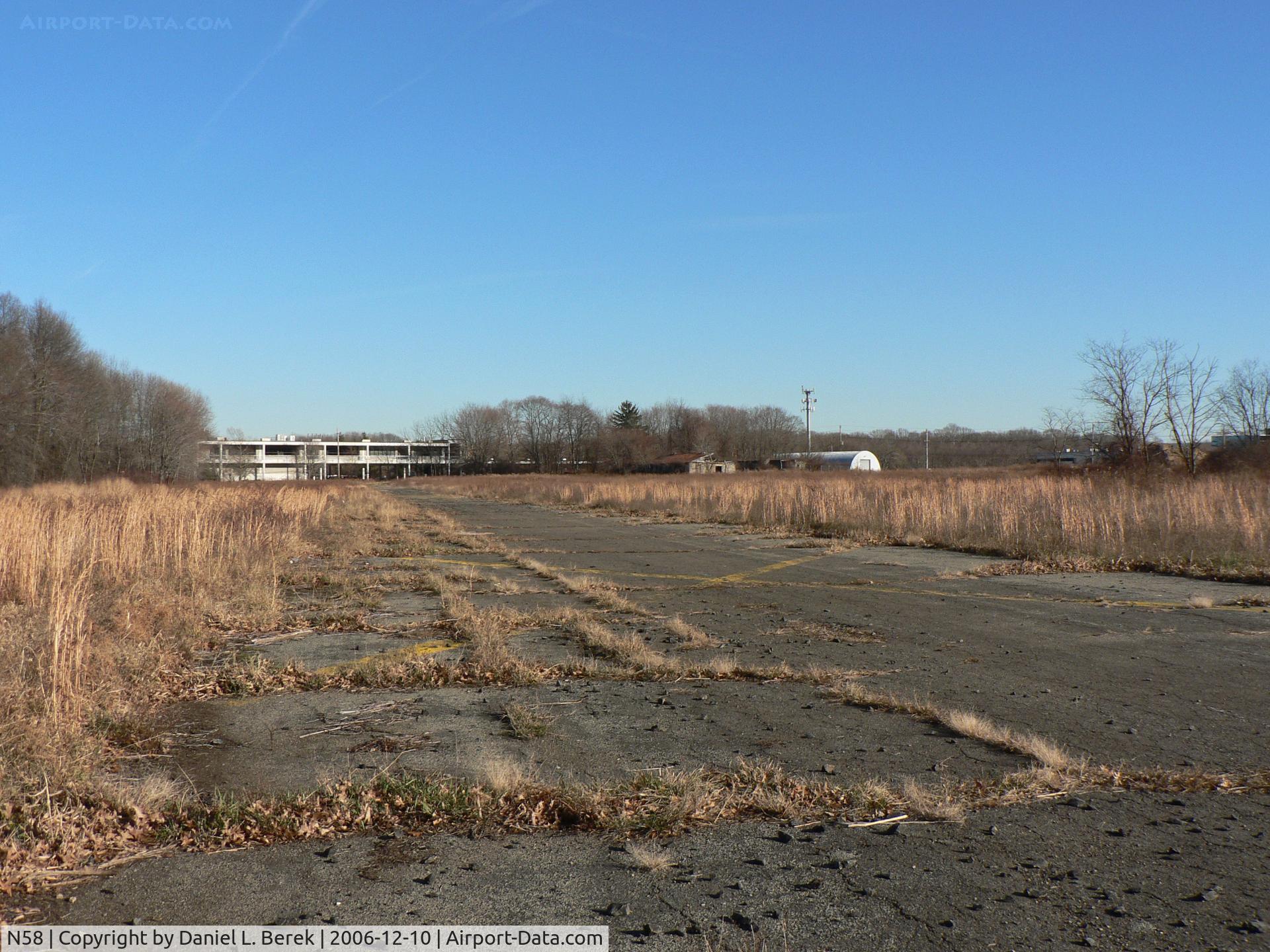 Tiger Fld Airport (N58) - Once a vibrant, albeit challenging little field, Hanover Airport has been deserted since the late 1980s.