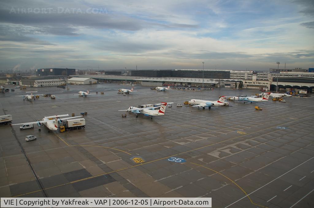 Vienna International Airport, Vienna Austria (VIE) - Ramp overview