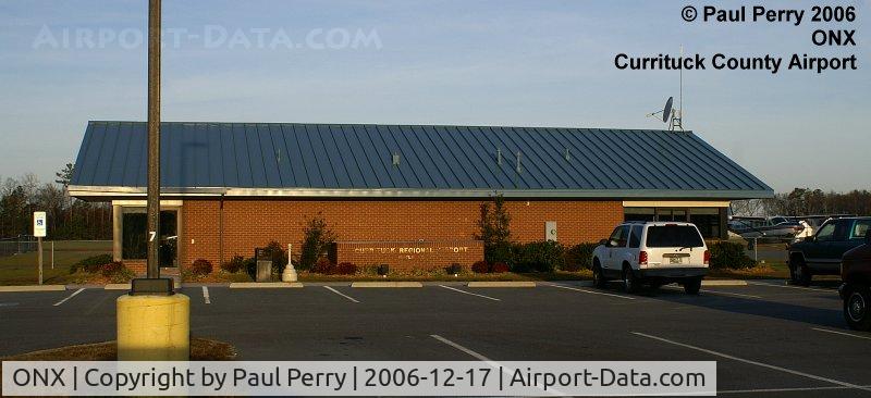 Currituck County Regional Airport (ONX) - The Term/Admin at Currituck airport