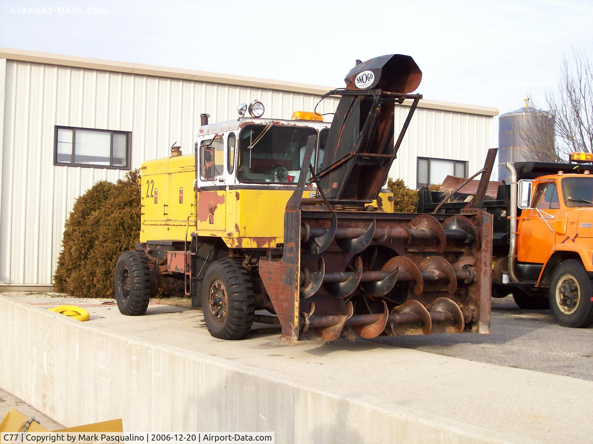 Poplar Grove Airport (C77) - Snow blower