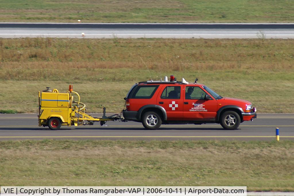 Vienna International Airport, Vienna Austria (VIE) - FBL is checking taxyways & rwy34
