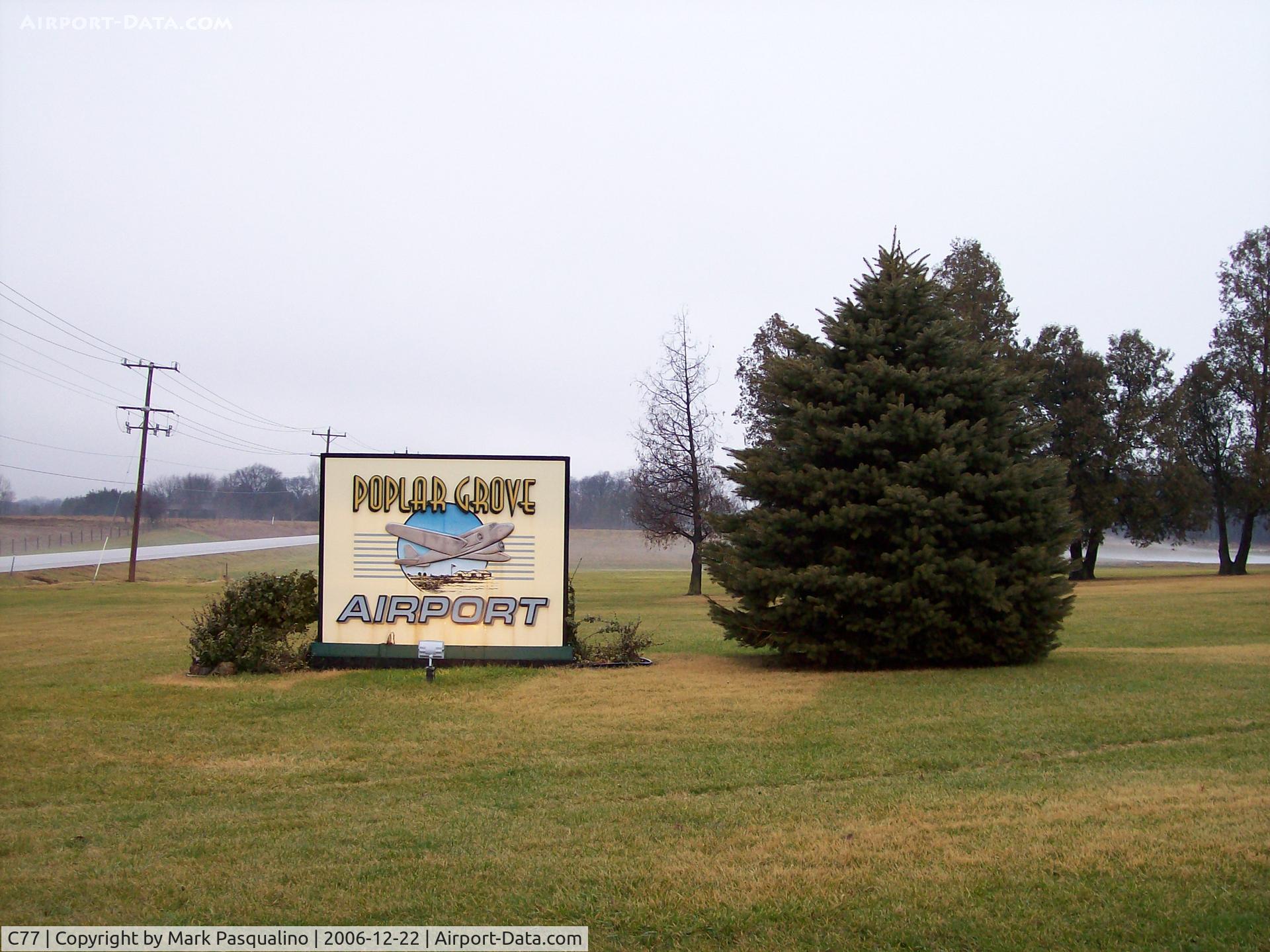 Poplar Grove Airport (C77) - Poplar Grove Airport