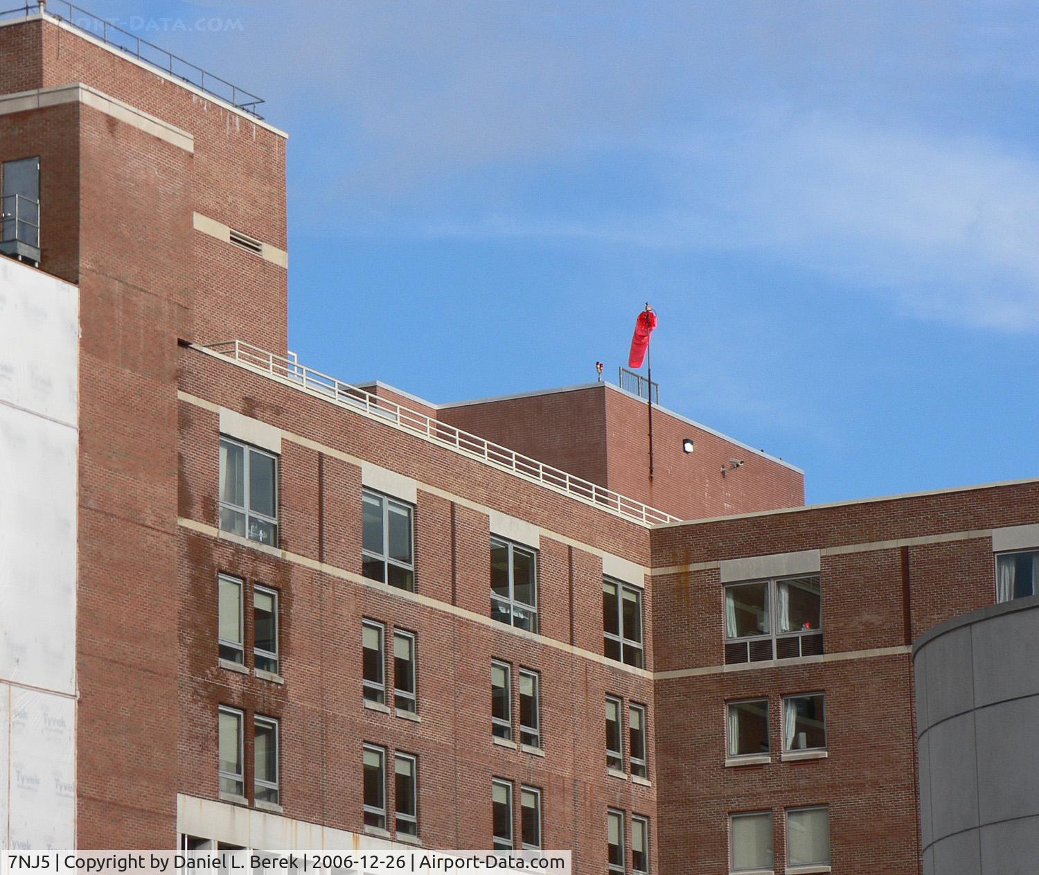 Morristown Memorial Hospital Heliport (7NJ5) - This heliport serves the emergency and trauma center of Morristown Memorial Hospital, Morris County, NJ.