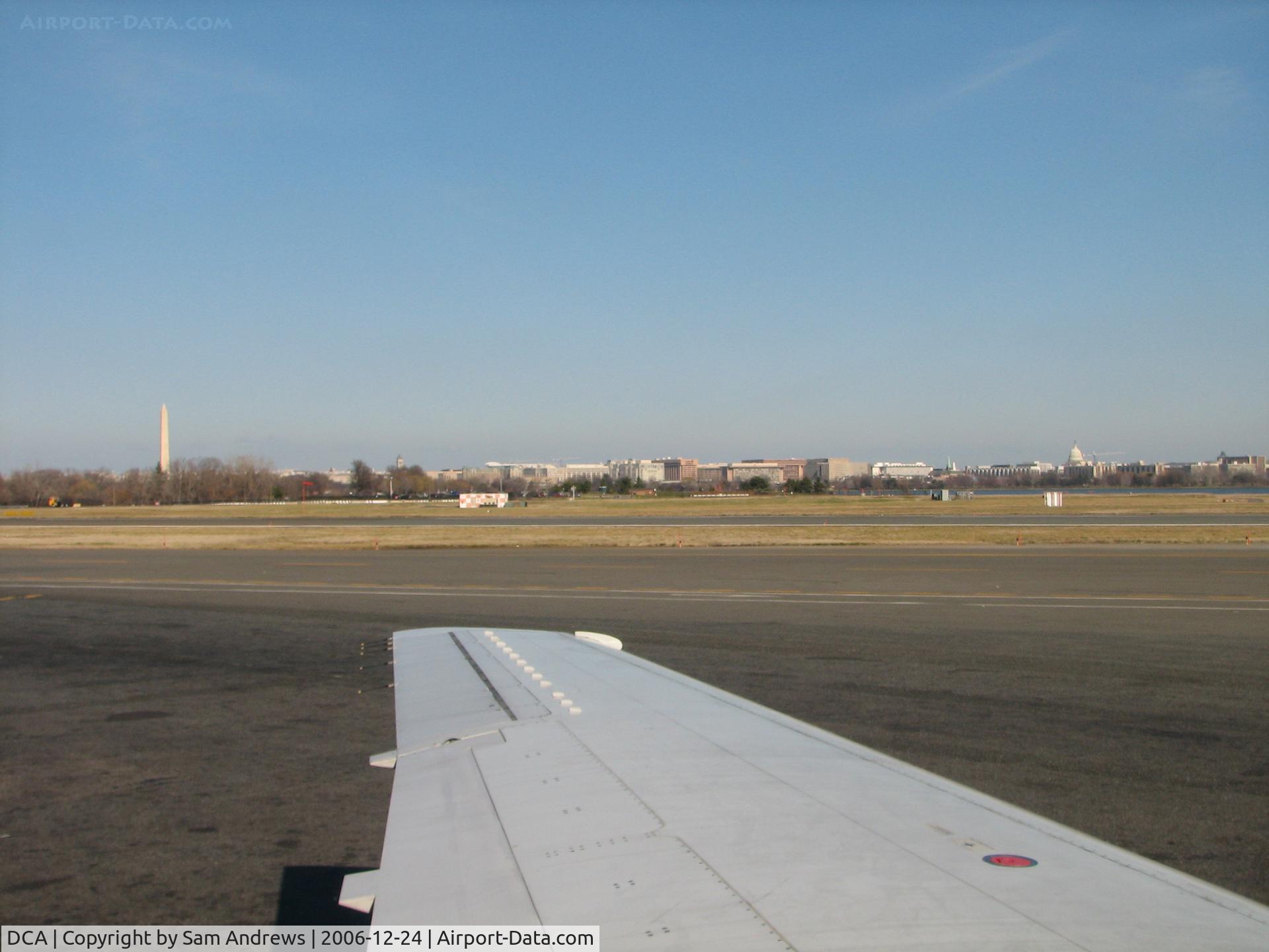 Ronald Reagan Washington National Airport (DCA) - The view