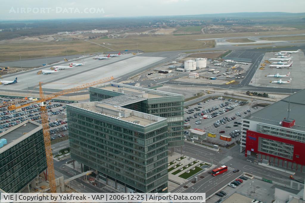 Vienna International Airport, Vienna Austria (VIE) - Airport overview from the tower