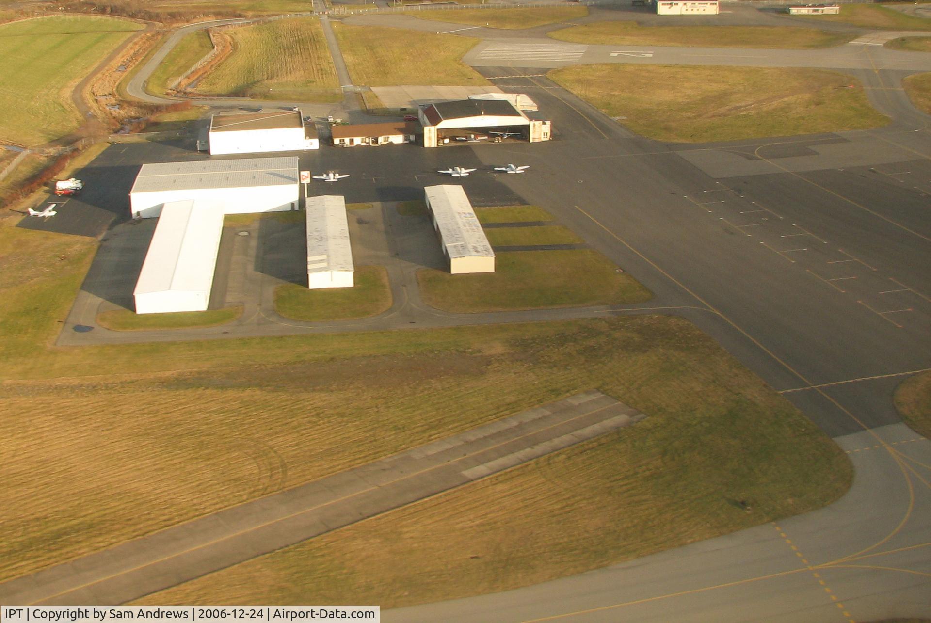 Williamsport Regional Airport (IPT) - A nice aerial view of the one and only FBO on the field.