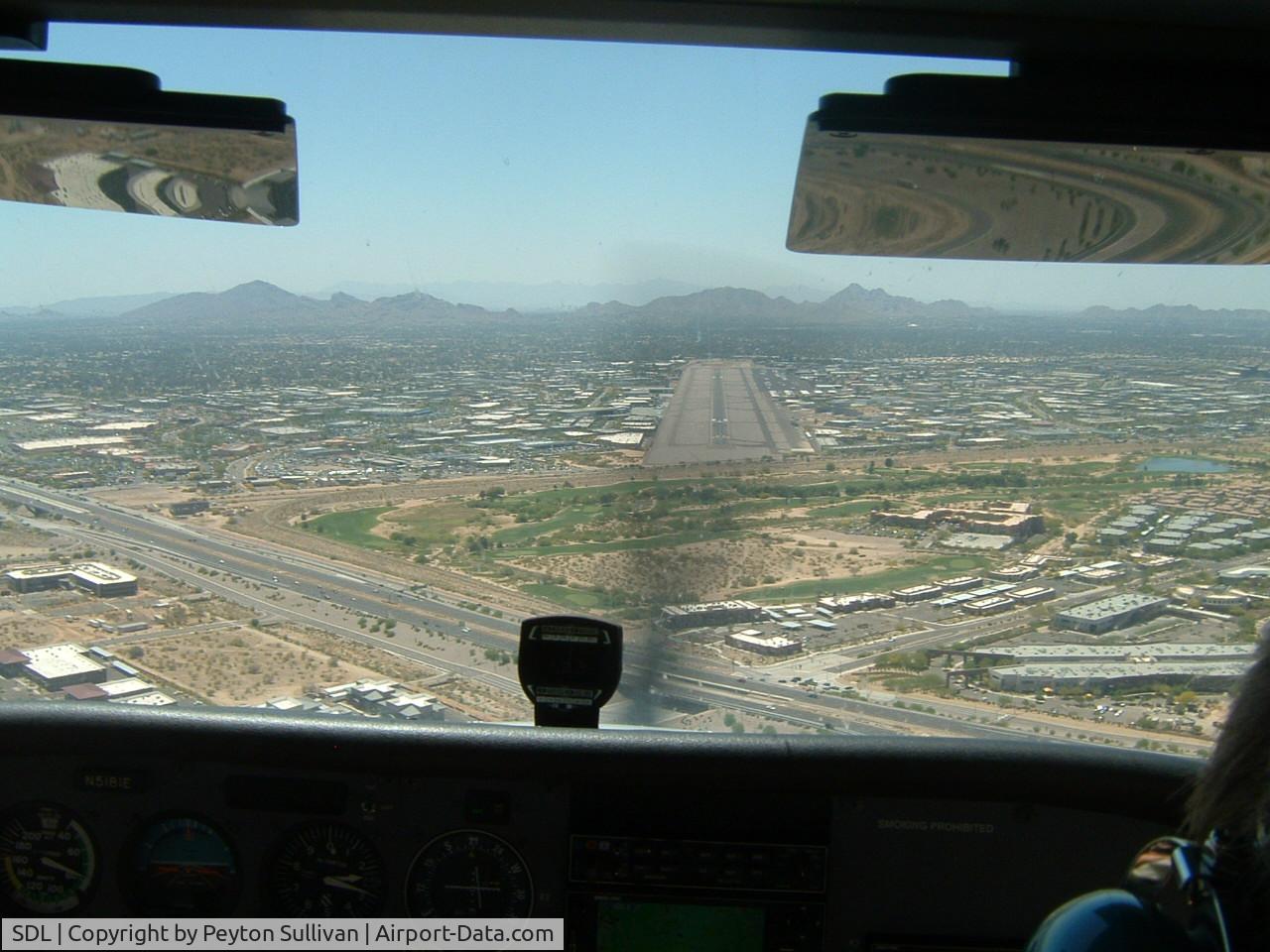 Scottsdale Airport (SDL) - Final RWY 21 KSDL