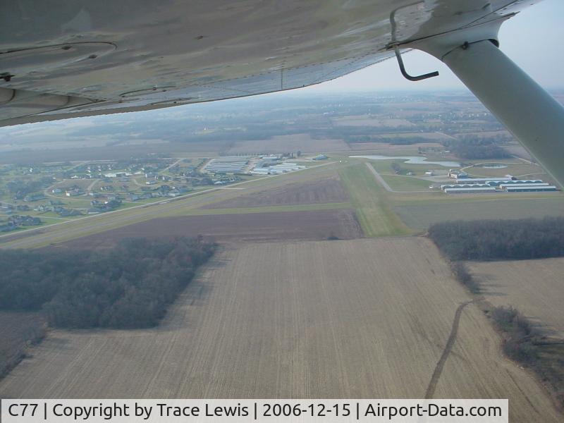 Poplar Grove Airport (C77) - Heading out to the north on my second solo in N152BA