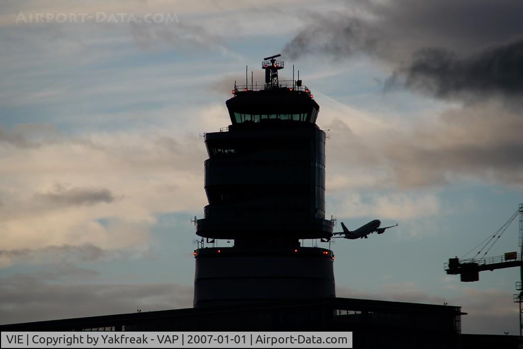 Vienna International Airport, Vienna Austria (VIE) - Emirates Airbus 330 departing