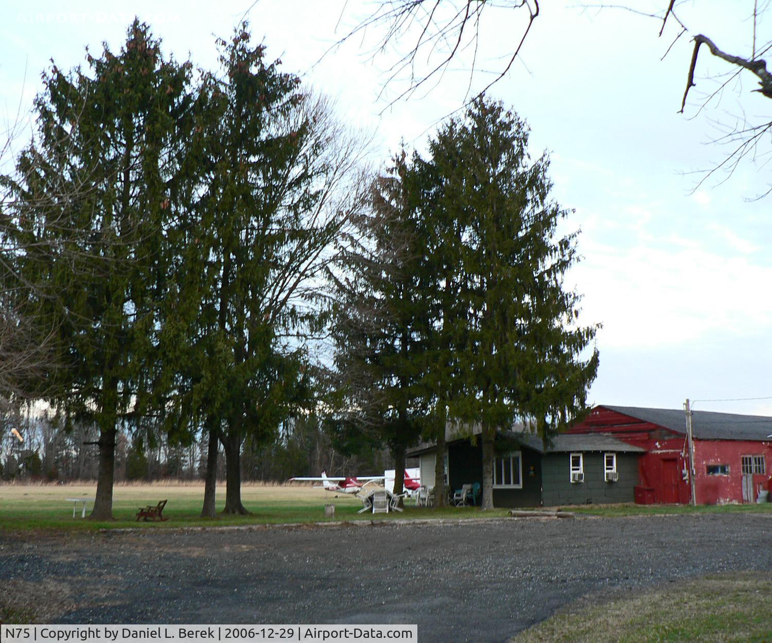 N75 Airport - This venerable airport is in danger of being closed down, owing to complaints from nearby homeowners.  But guess who was here first?