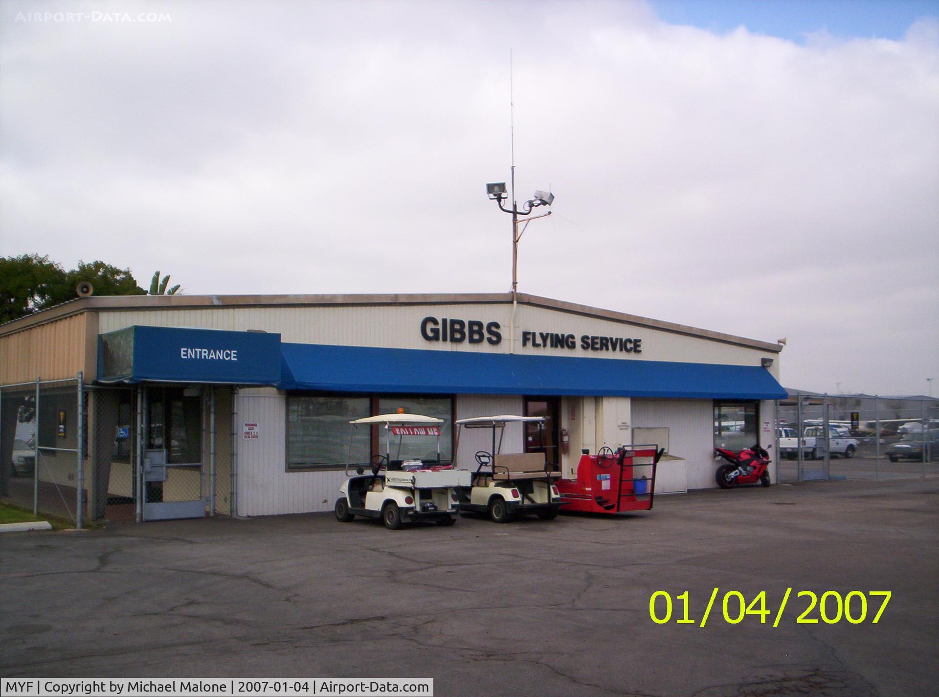 Montgomery Field Airport (MYF) - San Diego Montgomery, CA