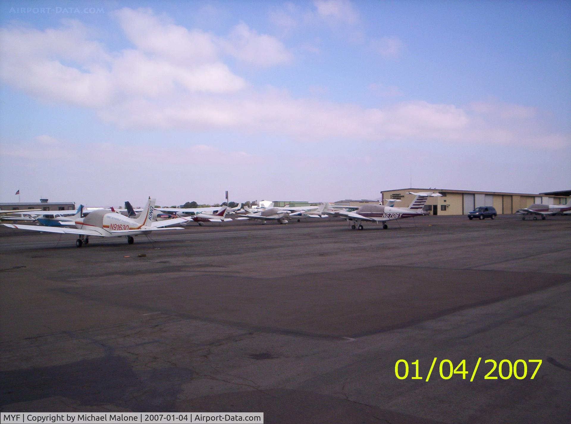Montgomery Field Airport (MYF) - San Diego Montgomery, CA