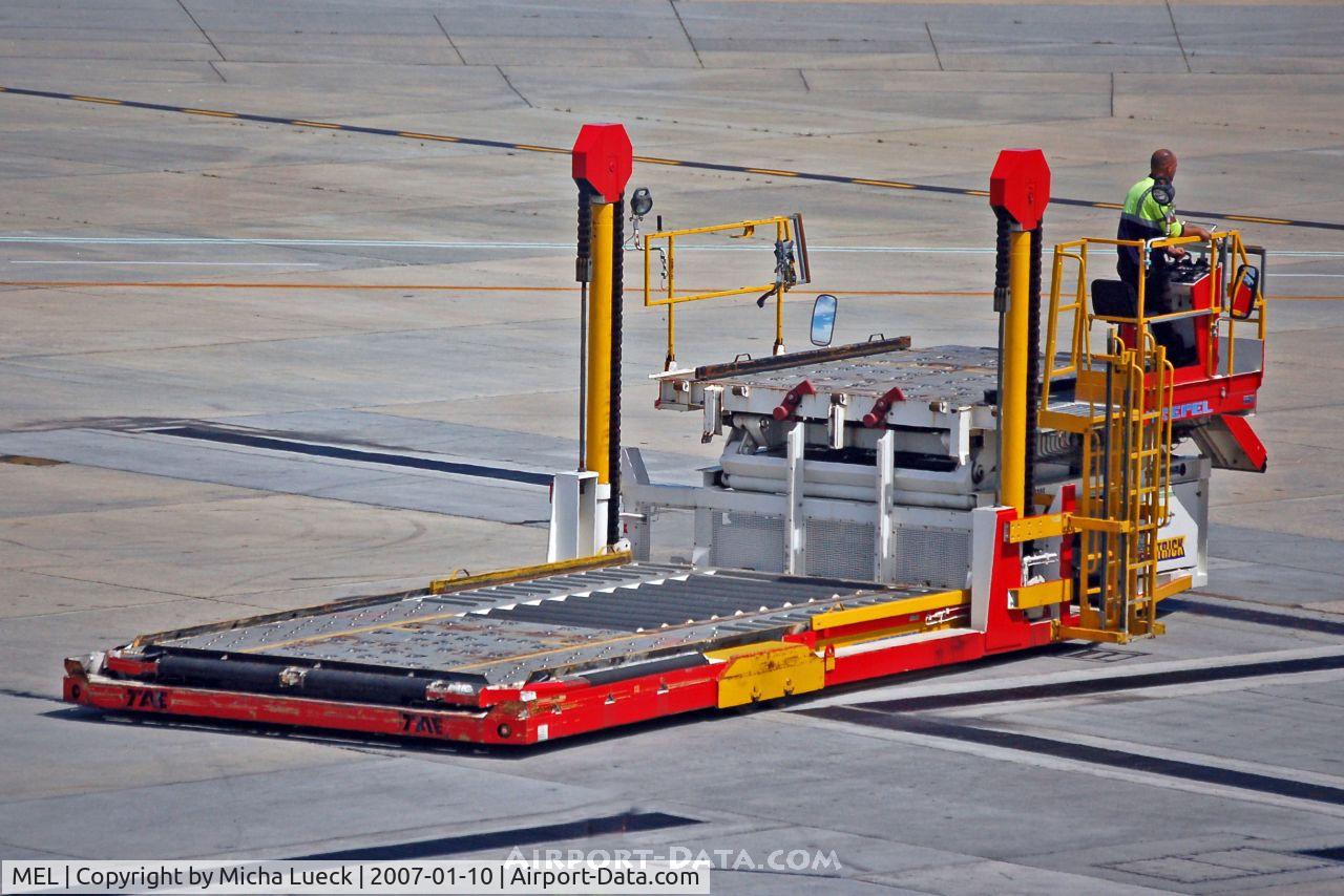 Melbourne International Airport, Tullamarine, Victoria Australia (MEL) - Container Loader
